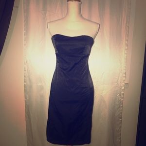 Strapless Black Dress